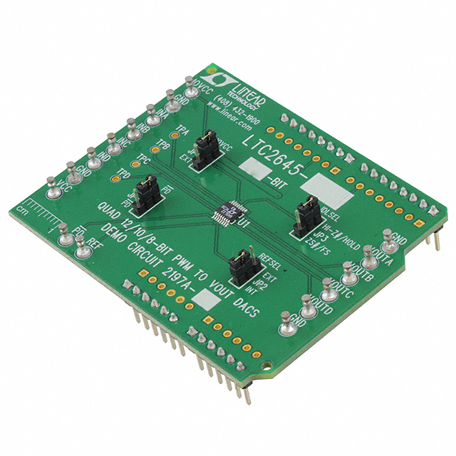 DC2197A-A Analog Devices Inc.  Cartes d'évaluation - Convertisseurs numériques-analogiques (DAC)
